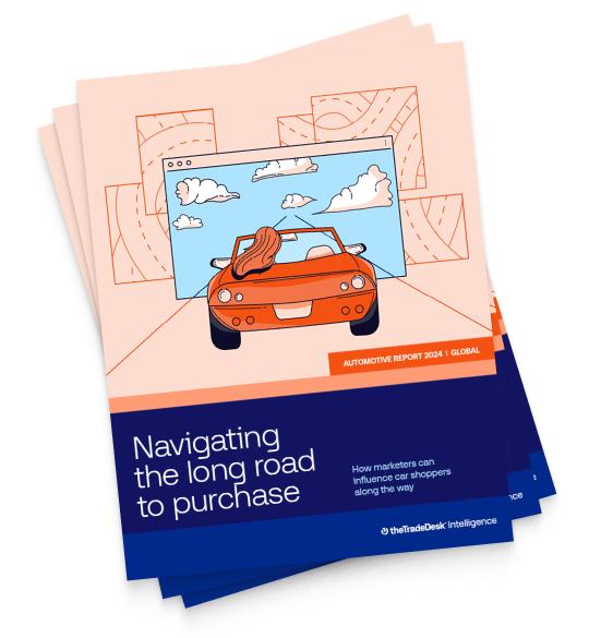 Automotive Report 2024 | Global | Navigating the long road to purchase: How marketers can influence car shoppers along the way