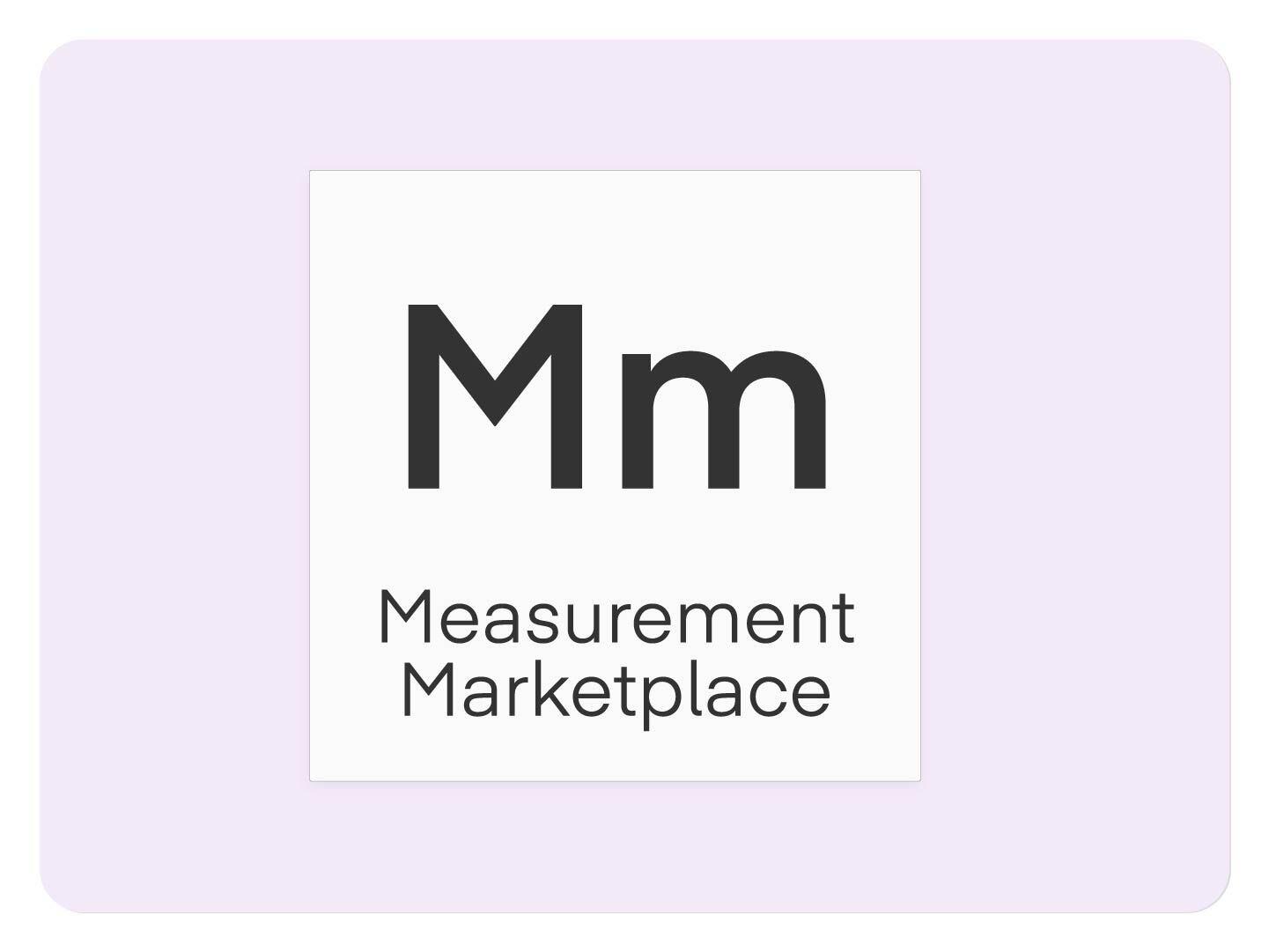 Mm - Measurement Marketplace