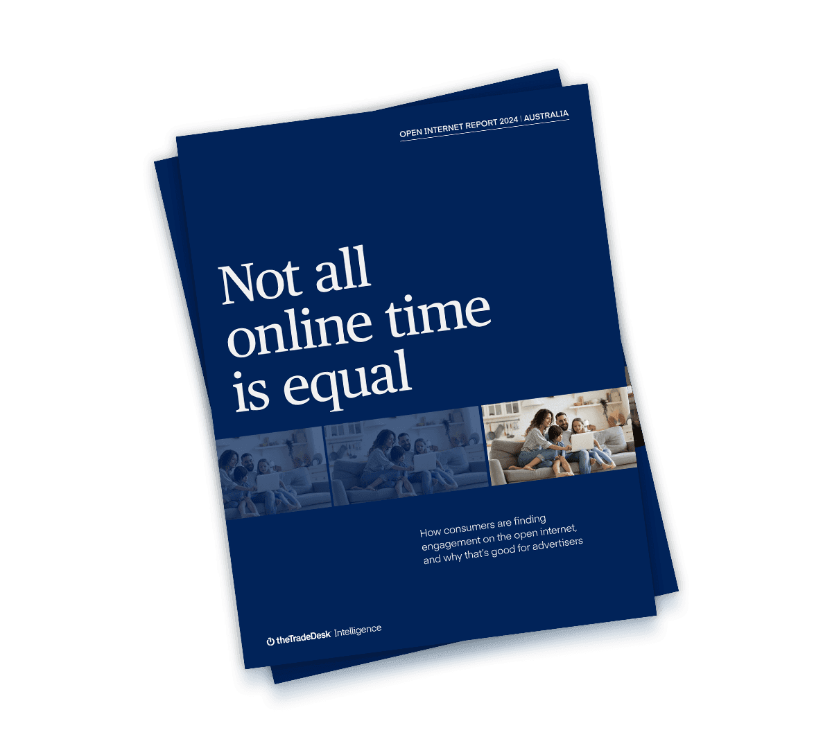 Thumbnail of a report titled "Not all online time is equal"