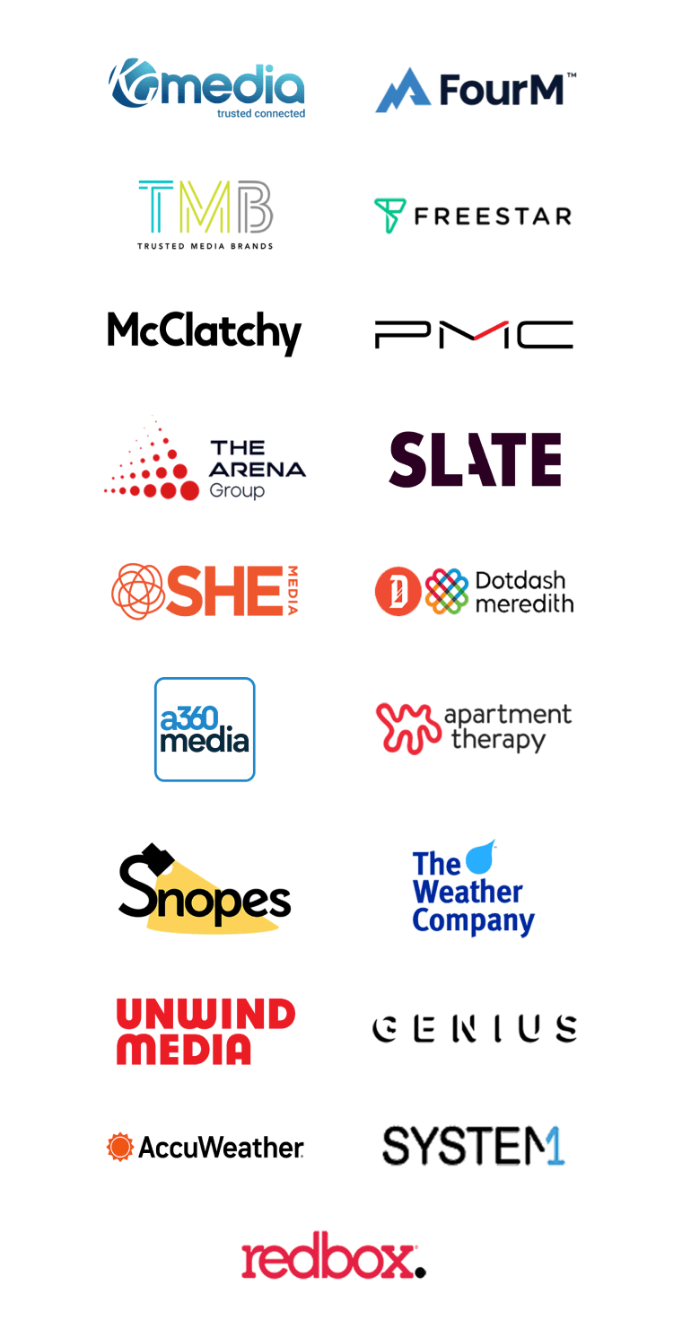 Graphic shows company logos