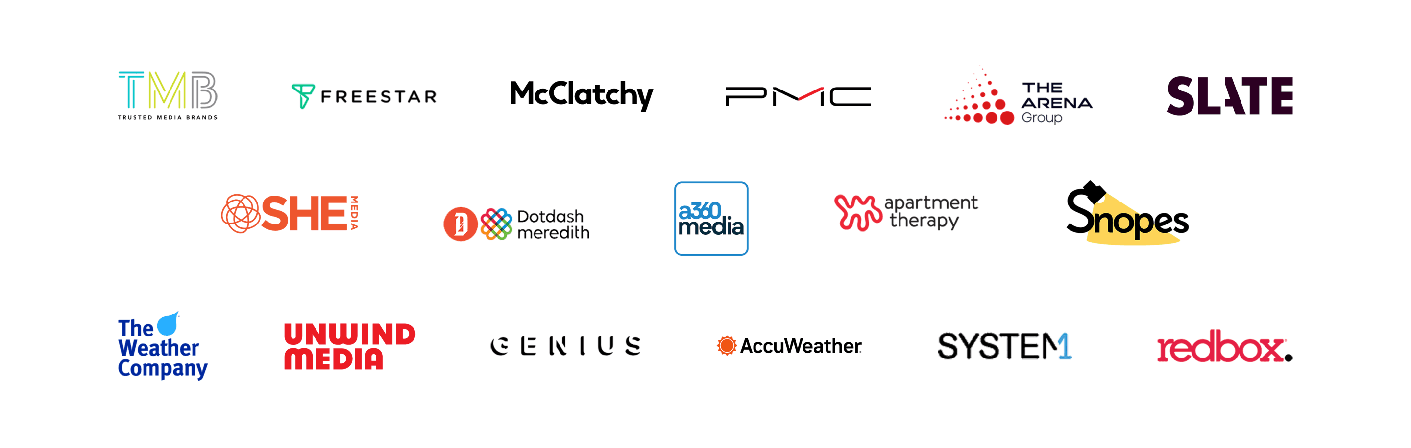 Image features various company logos