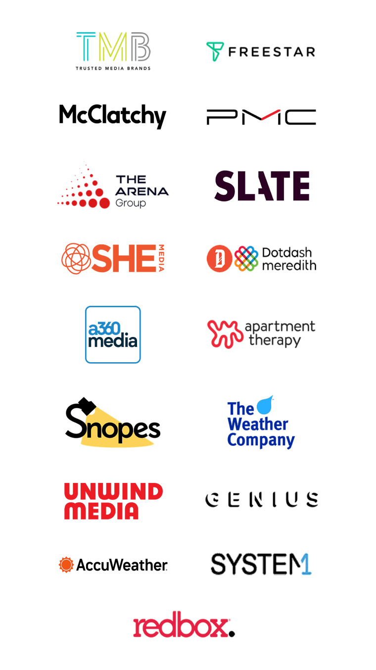 Graphic show various company logos