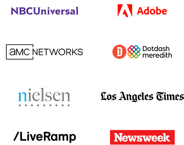 Grid of logos using Unified ID 2.0