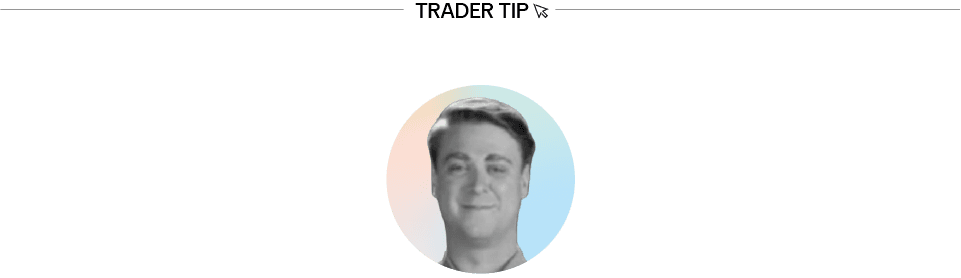 Trader Tip followed by a profile picture of Priit Kasemaa